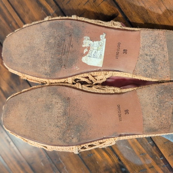 Zyne Raffy I Mule Slides Raffia 38 - Picture 8 of 9